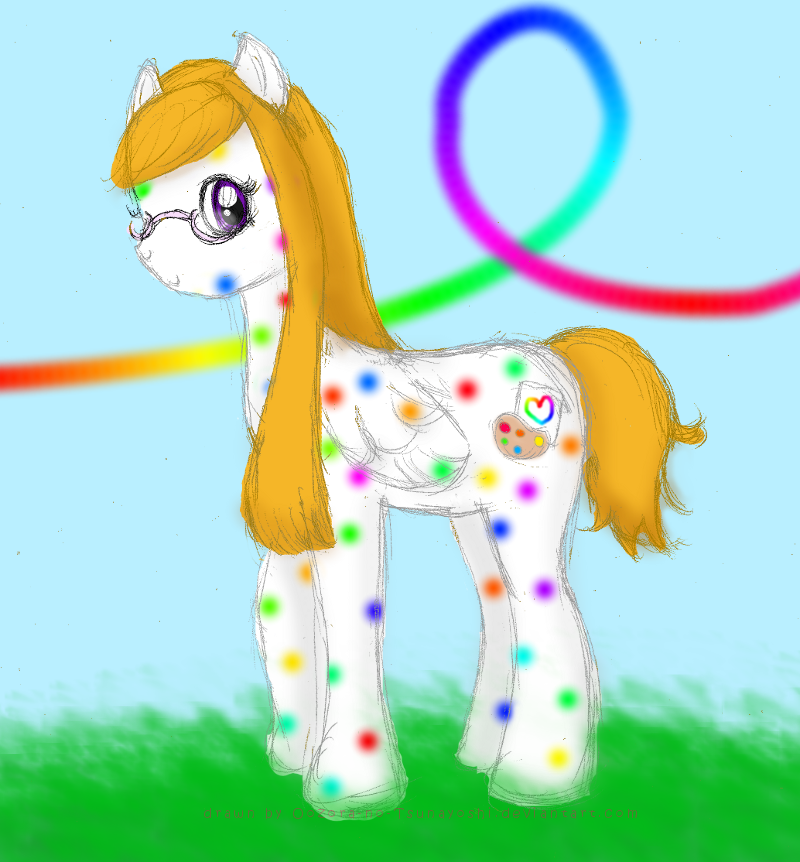 MLP OC design for MystMyst by NeonGalaxies on DeviantArt