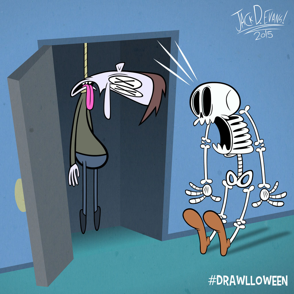 Drawlloween 24 - Skeleton