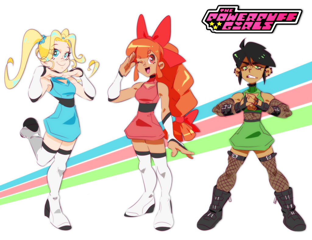 Powerpuff Style. Deviantart Powerpuff Girls Redesign by safetyofficerbarto on DeviantArt