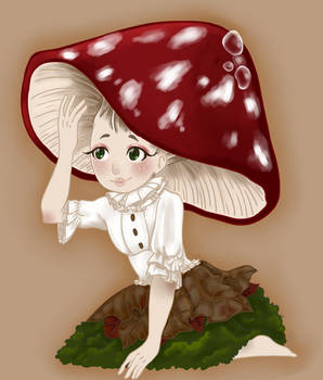 Mushroom fairy