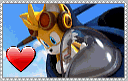 Tails Boom Style Stamp