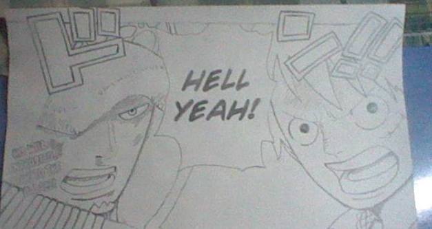 One Piece 757 - Hell Yeah! (Skecth)