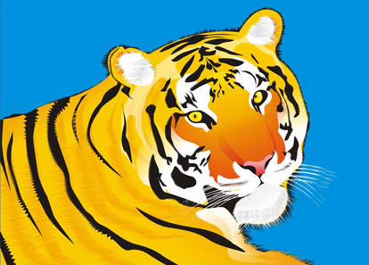 tiger vector