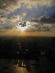 Sunburst Over Shanghai