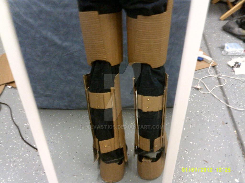Armor Rear View Rear view of leg armor by Alvastios on DeviantArt
