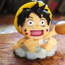 Luffy eating Manju -i think-