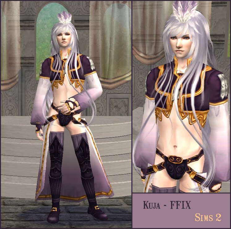 Kuja FFIX - Sims 2 - Outfit