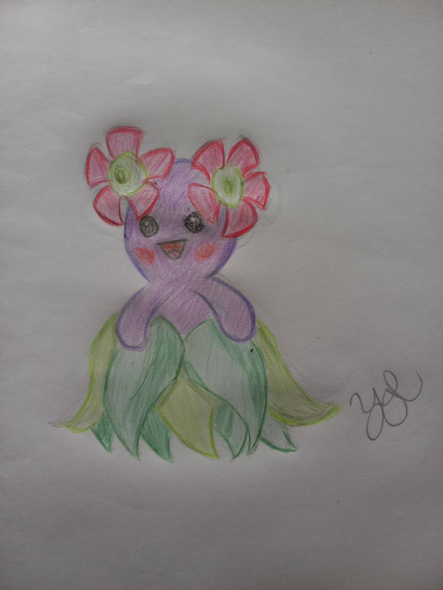 Shiny Bellossom by YuriStriker on DeviantArt