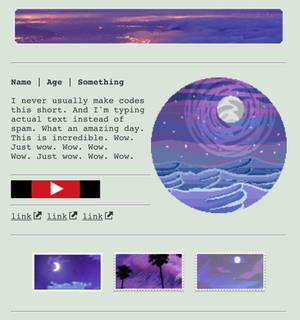 Purple night custombox