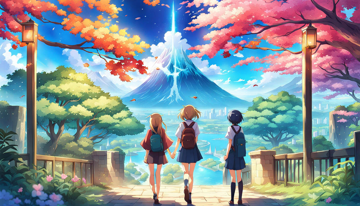 The two worlds collide with each other by sarasura on DeviantArt