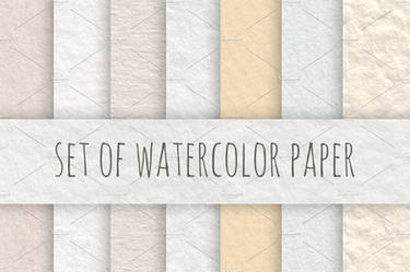 Watercolor Paper Set