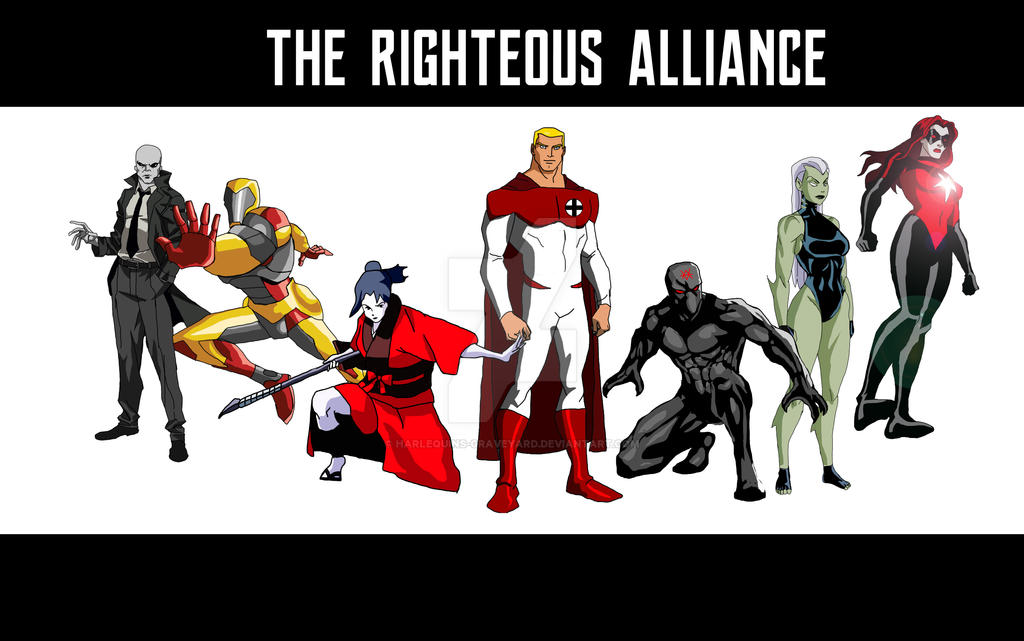 Righteous Animation Earth X-P Animated: Righteous Alliance Unlimited! by Harlequins ...
