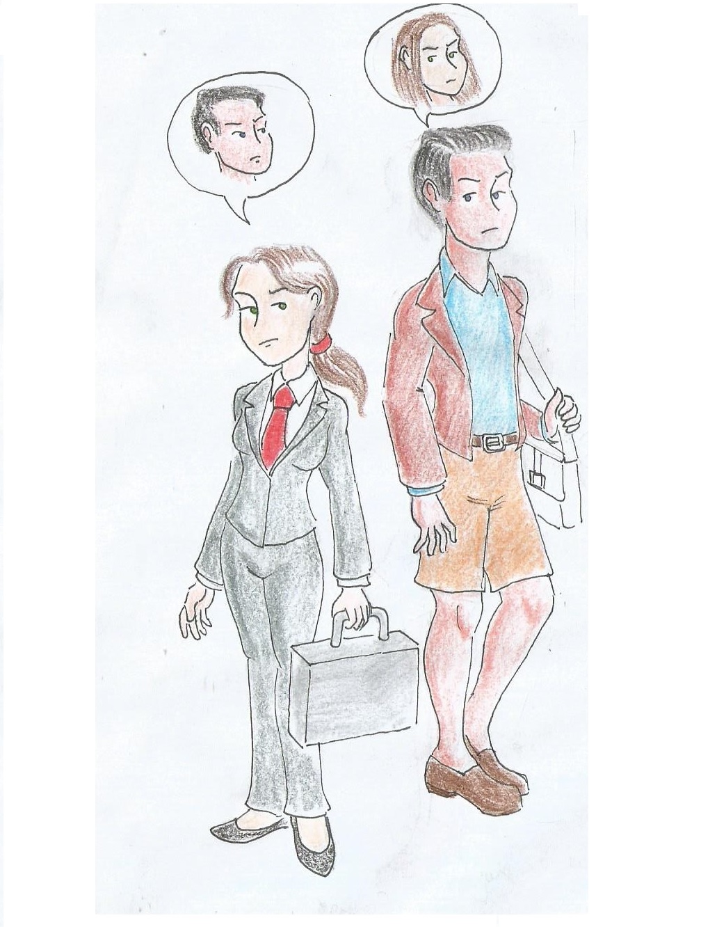 Put Yourself In My Shoes Part 3 Back At Work By Jimmyharper12 On Deviantart