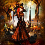 Halloween Magic by SharonLeggDigitalArt
