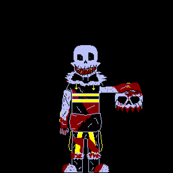 Fell(division)Horror Sans and Papyrus by Lazyodraw on DeviantArt