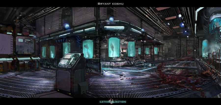 decently scary lab by Peachlab on DeviantArt