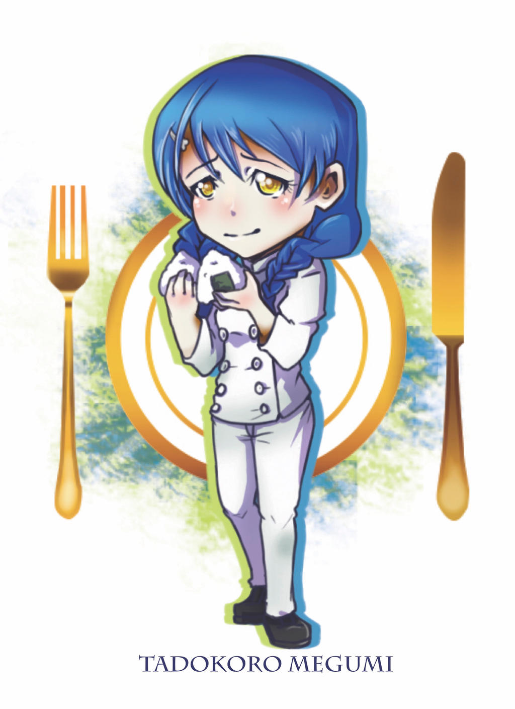Shokugeki No Soma Megumi By Olivetoart On DeviantArt shokugeki-no-soma-megumi-by-olivetoart-on-deviantart