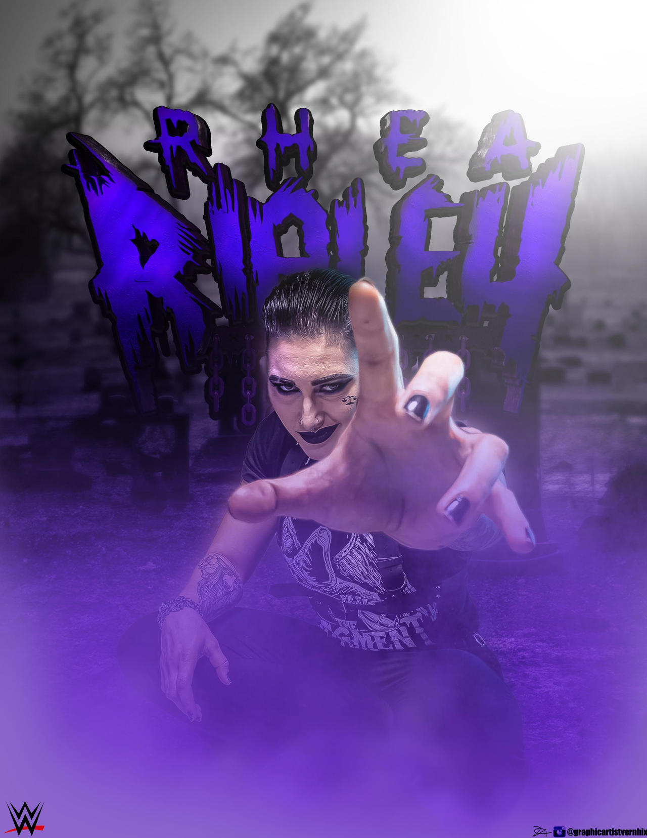 Bloody Rhea Ripely Text Rhea Ripleypurple grave by vernhix7 on DeviantArt