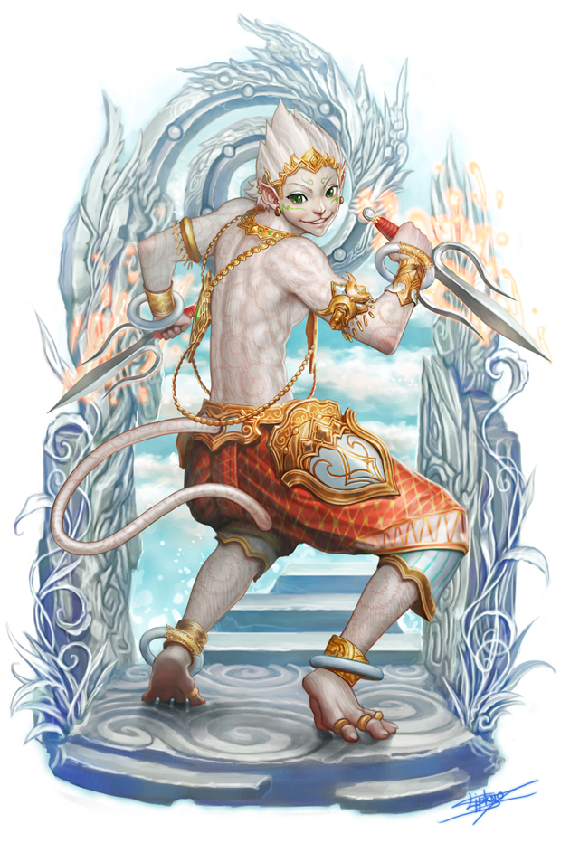 Hanuman by NeoArtCorE on DeviantArt