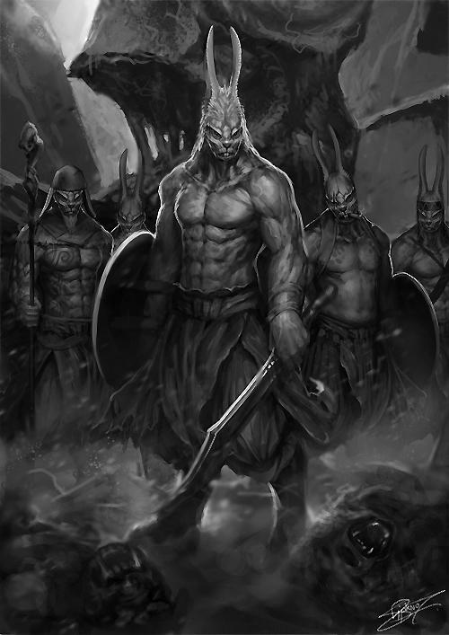 Rabbit Warrior by NeoArtCorE on DeviantArt