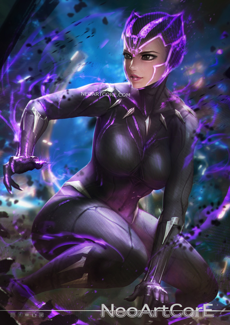 BLACK PANTHER by NeoArtCorE on DeviantArt