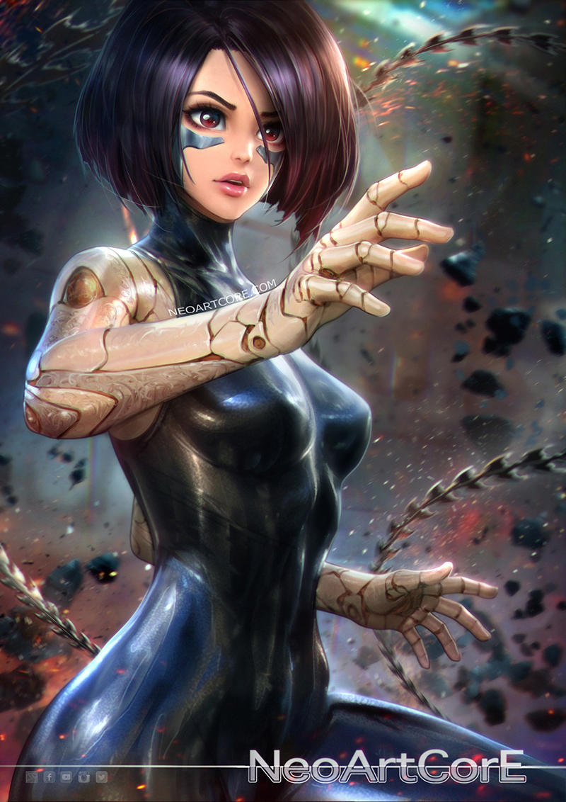Alita Battle Angel by NeoArtCorE on DeviantArt Alita Battle Angel by NeoArtCorE on DeviantArt