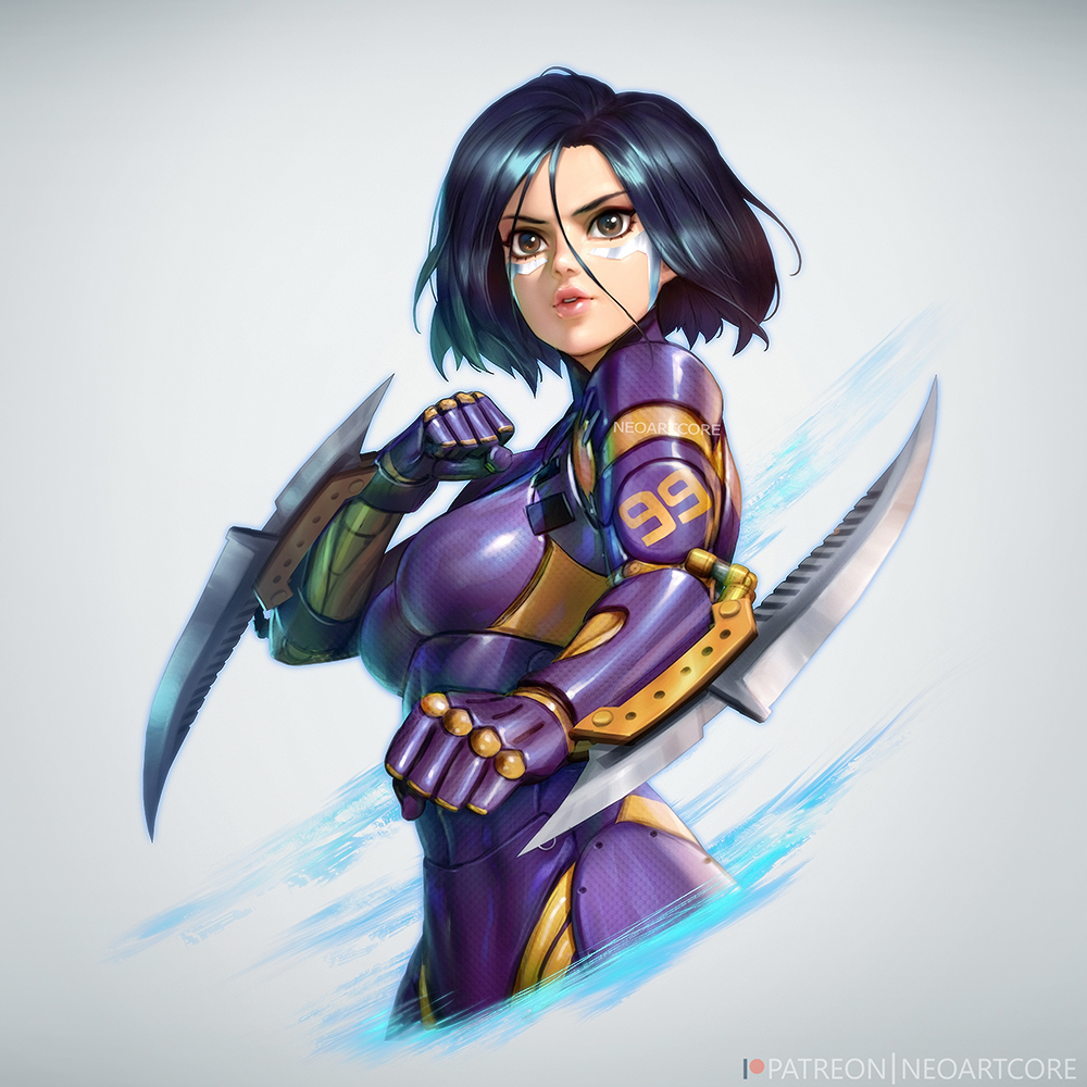 Alita Battle Angel by NeoArtCorE on DeviantArt Alita Battle Angel by NeoArtCorE on DeviantArt