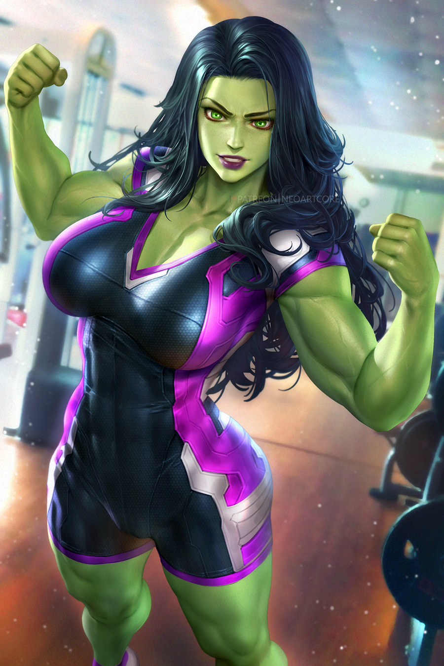 She-Hulk by NeoArtCorE on DeviantArt