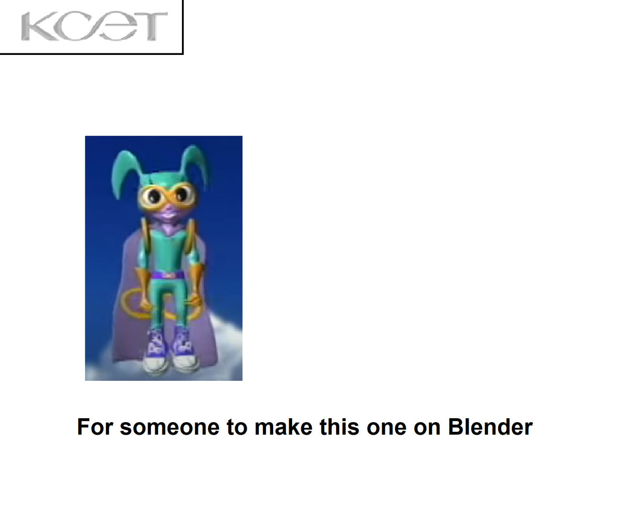 KCET Kids Captain Infinity 3D Model for Blender. by Adrick00 on DeviantArt