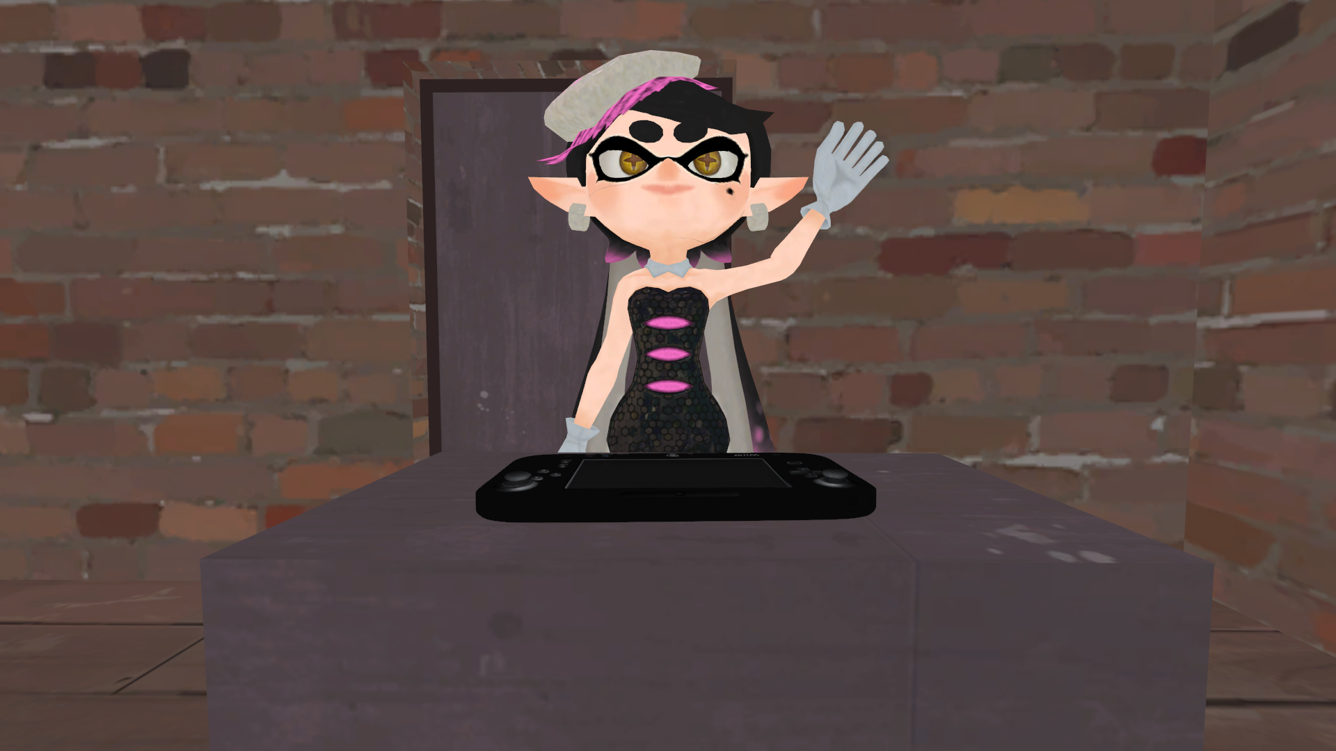 (SFM) Callie is saluting