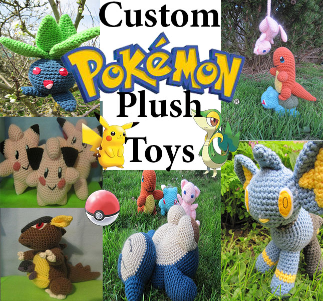 Custom Pokemon Plush Toys