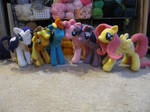 Mane 6 Redo Finished by NerdyKnitterDesigns