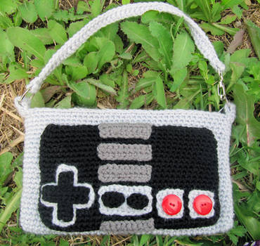 NES Controller Purse