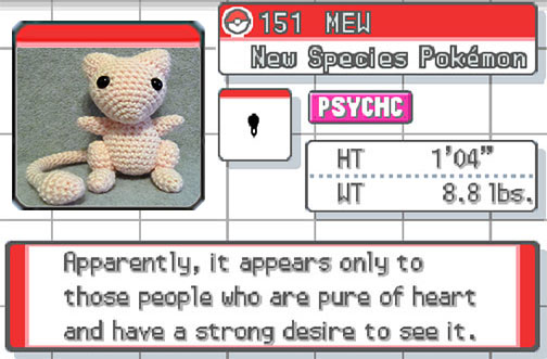 Mew  Pokédex