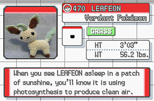 Pokedex 470 - Leafeon FR by Pokemon-FR on DeviantArt