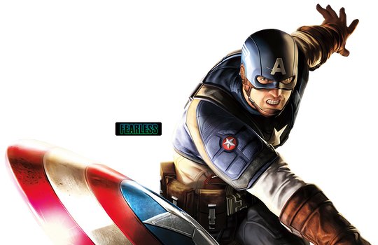 Captain America render