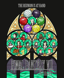 Final Fantasy VII Remake Stained Glass