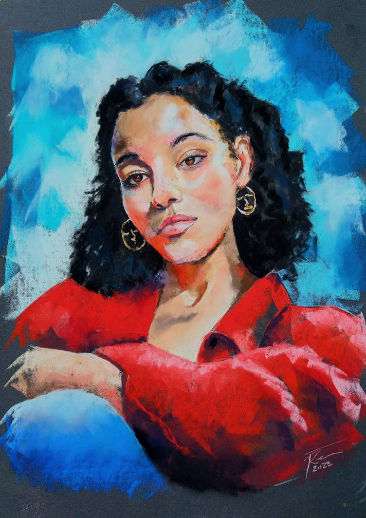 Soft Color Portrait Soft pastel portrait by rezacja3 on DeviantArt