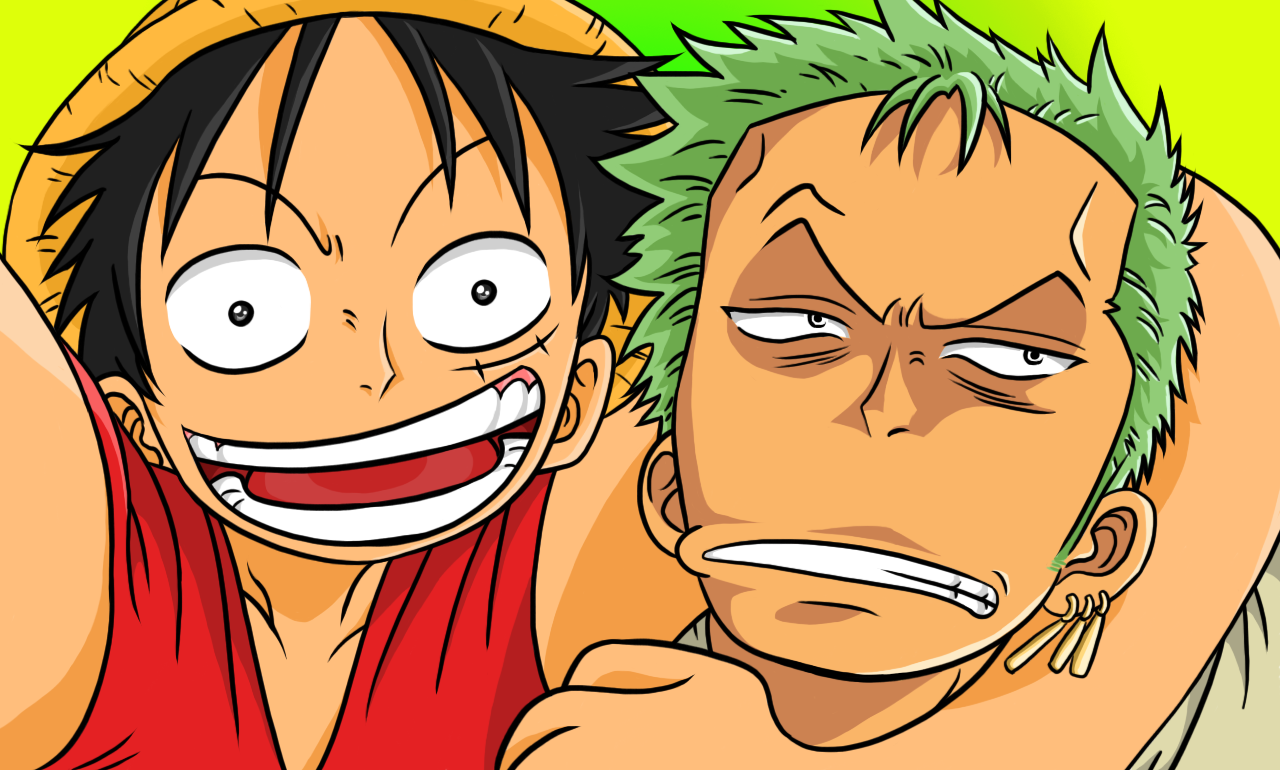 Zoro!!! Let's take a photo!!!