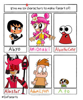 ABC Characters Fanart: A