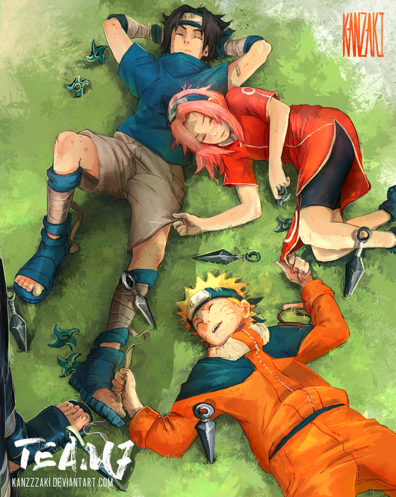 AKatsuki Team 7- Naruto by vinrylgrave on DeviantArt