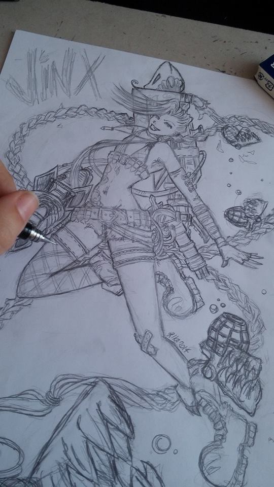 Jinx LOL: work in progress