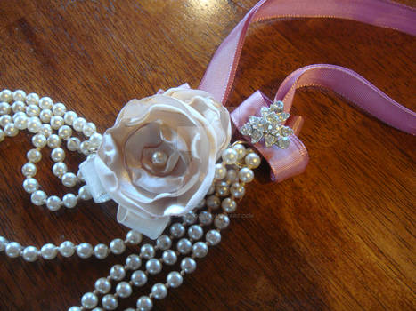 Pink and Pearls Detail