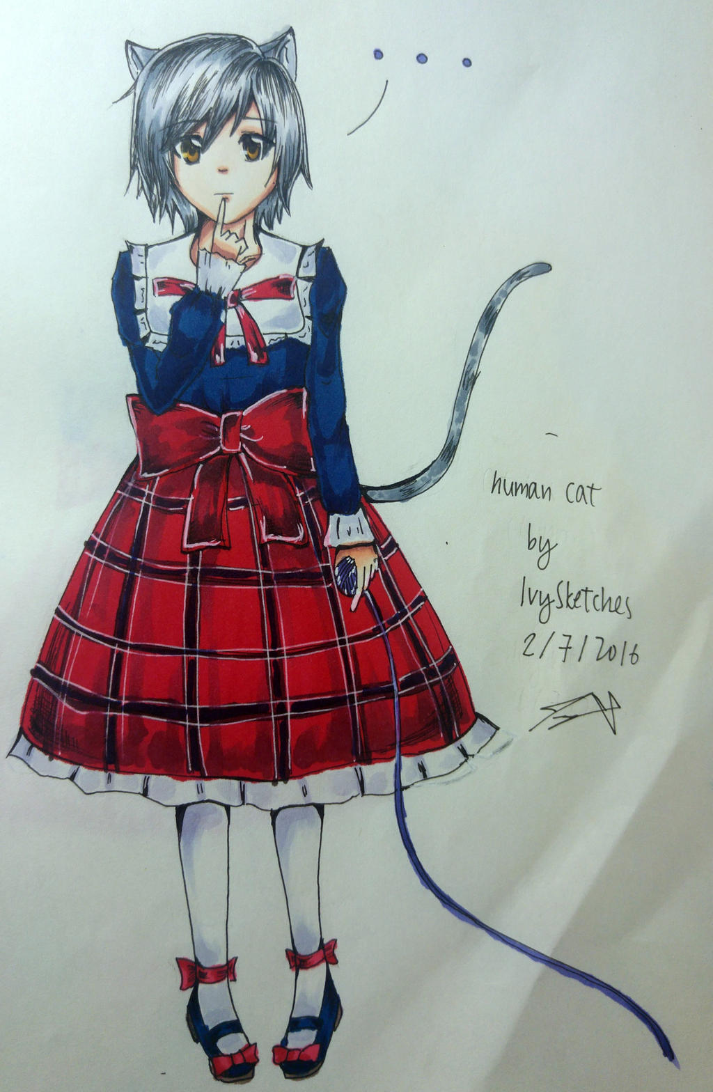 Catamount Human Form Cat in human form by ppeach444 on DeviantArt