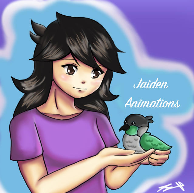 Jaiden Animations Fan Art (Feat. Ari) by ppeach444 on DeviantArt