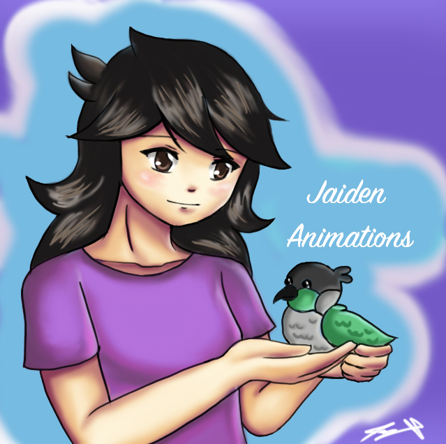 Jaiden Animations Fan Art (Feat. Ari) by ppeach444 on DeviantArt