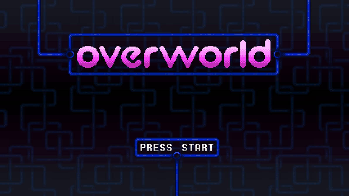 Overworld title screen by ShiryZ on DeviantArt