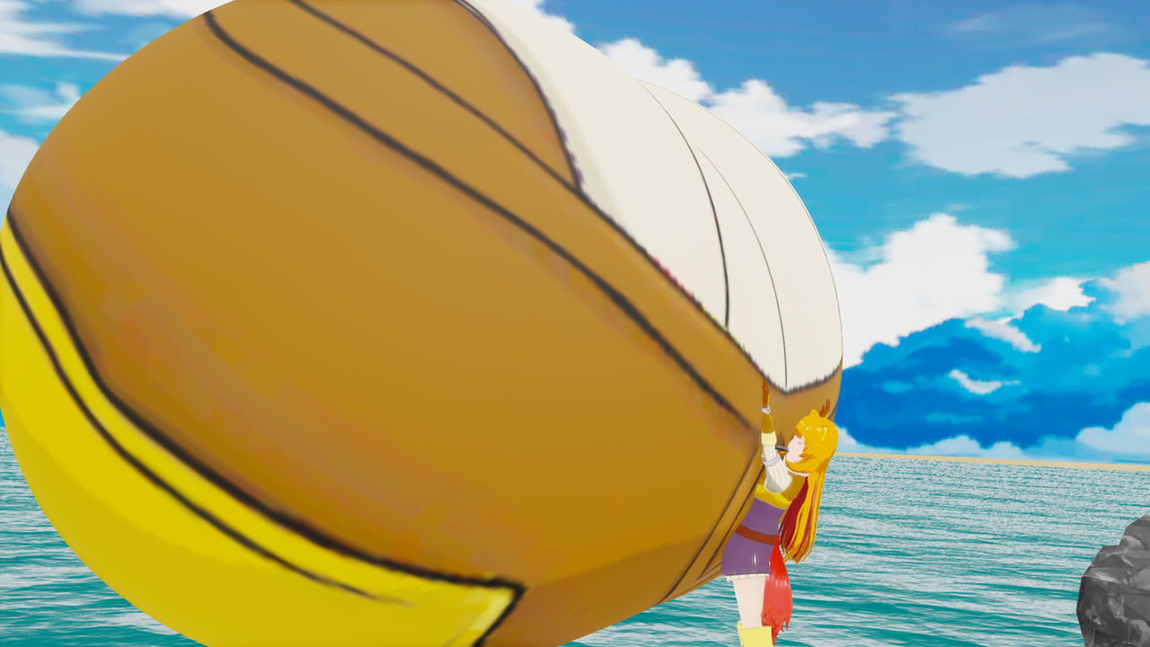 Raphtalia helium inflation by BunyyFun1095 on DeviantArt