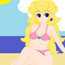 Peach at the Beach