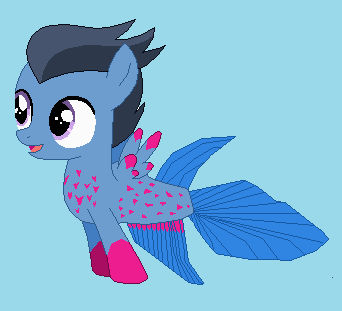 Deviantart Mlp Fish MLP- Rumble Fish by Dinalfos5 on DeviantArt
